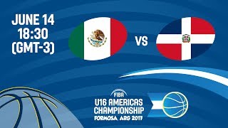 Мексика U16 - Доминиканская Республика U16. Запись матча
