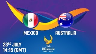 Мексика до 19 жен - Австралия до 19 жен. Запись матча