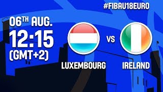 Люксембург до 18 - Ирландия до 18. Запись матча