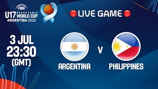 Аргентина до 17 - Филиппины до 17. Запись матча