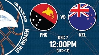 Папуа Новая Гвинея до 18 жен - Новая Зеландия до 18 жен. Запись матча