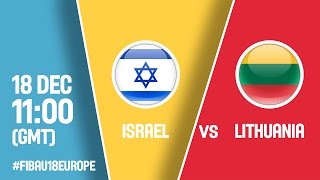 Израиль до 18 - Литва до 18. Запись матча