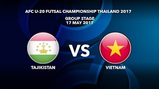Таджикистан до 20 - Вьетнам до 20. Запись матча