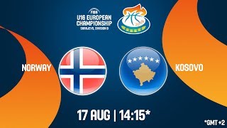 Норвегия до 16 - Косово до 16. Запись матча