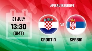 Хорватия до 18 жен - Сербия до 18 жен. Запись матча