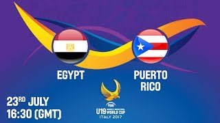 Египет до 19 жен - Пуэрто-Рико до 19 жен. Запись матча