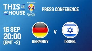 Германия - Израиль. Запись матча