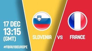Словения до 18 - Франция до 18. Запись матча