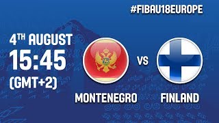Черногория до 18 - Финляндия до 18. Запись матча