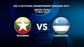 Мьянма до 20 - Узбекистан до 20. Запись матча