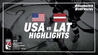 США - Латвия. Обзор матча