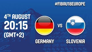 Германия до 18 - Словения до 18. Запись матча