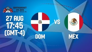 Доминикан. респ. до 15 - Мексика до 15. Запись матча