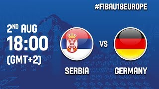 Сербия до 18 - Германия до 18 . Запись матча