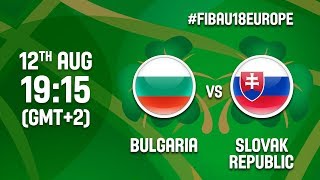 Болгария до 18 жен - Словакия до 18 жен. Запись матча