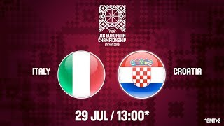 Италия до 18 - Хорватия до 18. Запись матча
