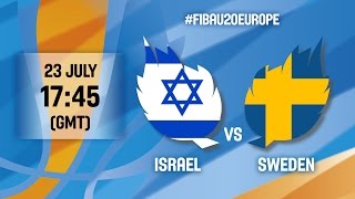 Израиль до 20 - Швеция до 20. Запись матча