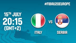 Италия до 20 - Сербия до 20. Запись матча