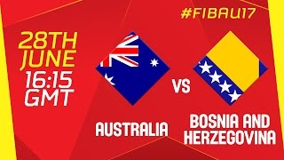 Австралия до 17 - Босния и Герцеговина до 17. Запись матча