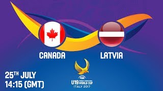 Канада до 19 жен - Латвия до 19 жен. Запись матча