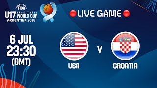 США до 17 - Хорватия до 17. Запись матча