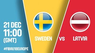 Швеция до 18 - Латвия до 18. Запись матча