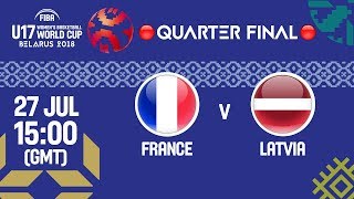 Франция до 17 жен - Латвия до 17 жен. Запись матча