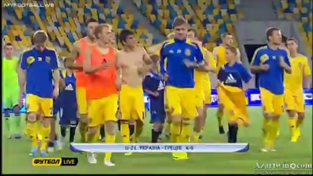 Украина до 21 - Греция до 21. Обзор матча