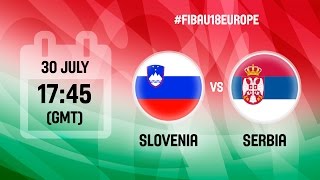 Словения до 18 жен - Сербия до 18 жен. Запись матча