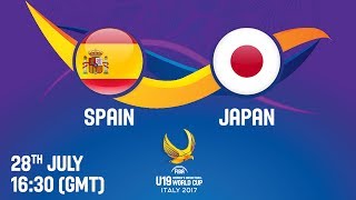 Испания до 19 жен - Япония до 19 жен. Запись матча