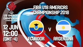 Эквадор до 18 - Аргентина до 18. Запись матча