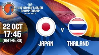 Япония до 16 - Таиланд до 16. Запись матча