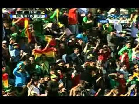 Боливия - Уругвай. Гол. 2:0
