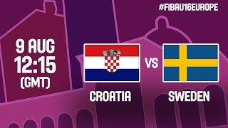 Хорватия до 16 жен - Швеция до 16 жен. Запись матча