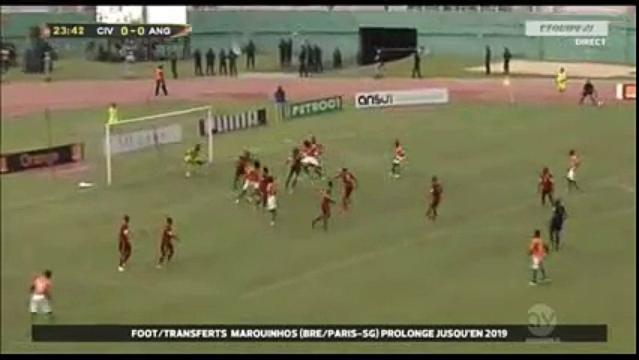 Кот-д Ивуар - Ангола. Обзор матча