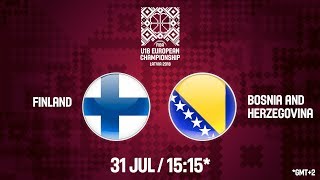 Финляндия до 18 - Босния и Герцеговина до 18 . Запись матча