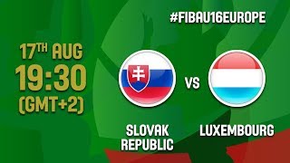 Словакия до 16 - Люксембург до 16 . Запись матча