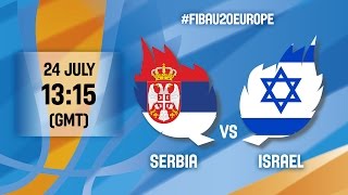 Сербия до 20 - Израиль до 20. Запись матча