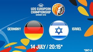 Германия до 20 - Израиль до 20. Запись матча