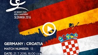 Германия до 18 - Хорватия до 18. Запись матча
