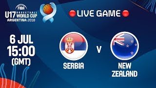 Сербия до 17 - Новая Зеландия до 17. Запись матча