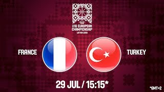 Франция до 18 - Турция до 18. Запись матча
