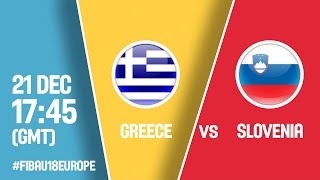 Греция до 18 - Словения до 18 . Запись матча