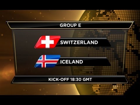 сборная Швейцарии - сборная Исландии. Запись матча