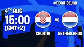 Хорватия до 18 - Нидерланды 18. Запись матча
