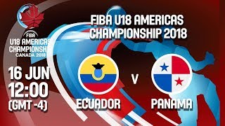 Эквадор до 18 - Панама до 18. Запись матча