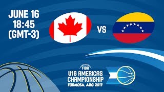 Канада до 16 - Венесуэла до 16. Запись матча