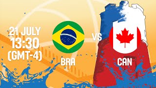 Бразилия до 18 - Канада до 18. Запись матча