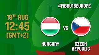 Венгрия до 16 - Чехия до 16. Запись матча