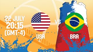 США до 18 - Бразилия до 18. Запись матча